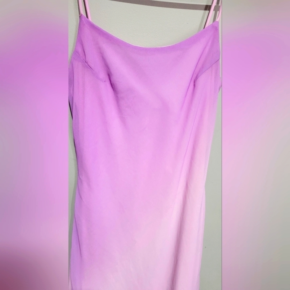 Vintage Fairweather high-low light purple dress - Picture 4 of 11